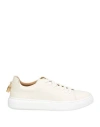 Buscemi Man Sneakers Ivory Size 7 Leather In White