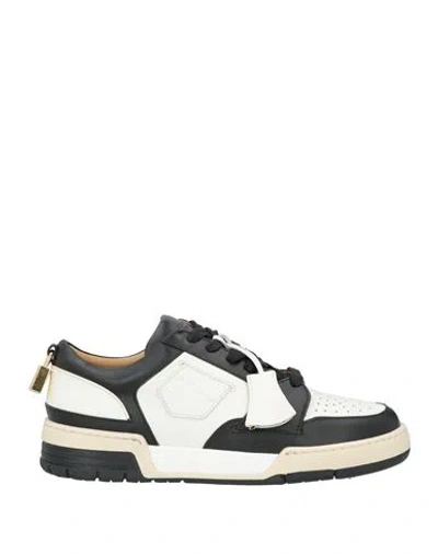 Buscemi Man Sneakers White Size 9 Leather