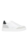 Buscemi Man Sneakers White Size 9 Leather In White
