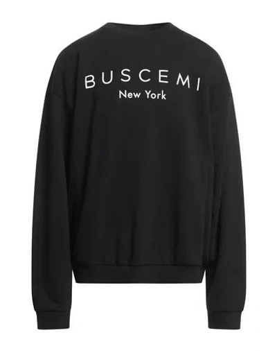 Buscemi Man Sweatshirt Black Size Xl Cotton