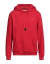Buscemi Man Sweatshirt Red Size M Cotton, Elastane In Red