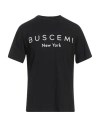 Buscemi Man T-shirt Black Size L Cotton