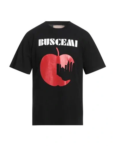 Buscemi Man T-shirt Black Size Xl Cotton