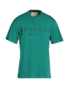 Buscemi Man T-shirt Emerald Green Size Xl Cotton In Green