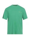 Buscemi Man T-shirt Green Size S Cotton, Brass