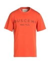 Buscemi Man T-shirt Tomato Red Size Xl Cotton