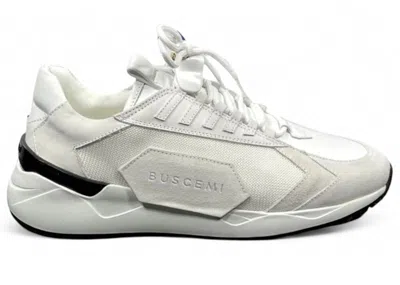 Pre-owned Buscemi Men's  Run2 Sneakers In White