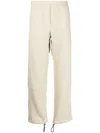 Buscemi Panelled Cotton Track Pants In Brown