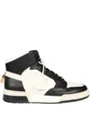 Buscemi Panelled High-top Sneakers In Black