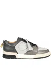 Buscemi Lace-up Low-cut Sneakers In Grey