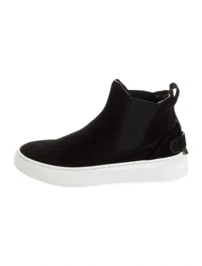 Pre-owned Buscemi Suede Sneakers W/ Tags In Black