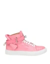 Buscemi Woman Sneakers Pink Size 10 Soft Leather In Pink