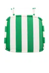 Business & Pleasure Al Fresco Dining Chair Cushion In Green