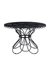 Business & Pleasure Al Fresco Dining Table In Vintage Black