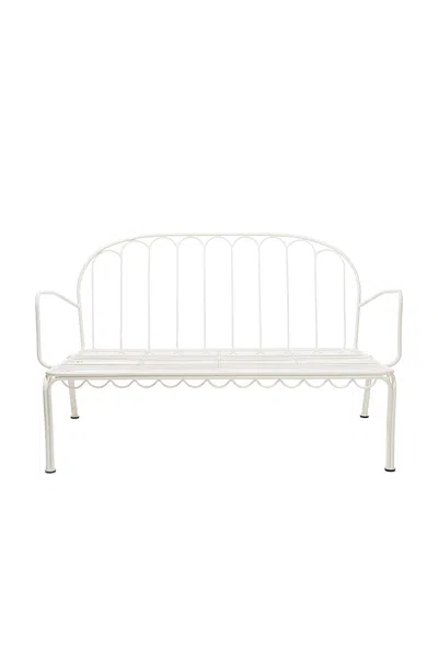 Business & Pleasure Al Fresco Love Seat In Antique White
