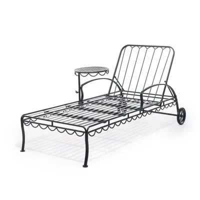 Business & Pleasure Al Fresco Sun Lounger In Vintage Black