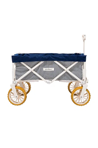Business & Pleasure Beach Cart In Laurens Navy Stripe