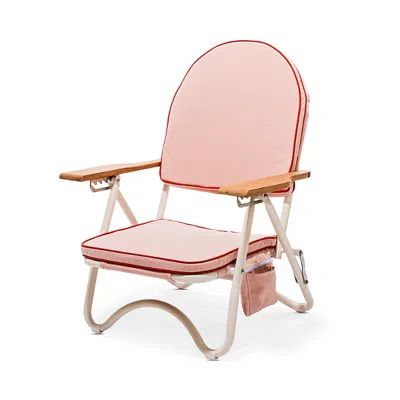 Business & Pleasure Beach Chair In Rivie Pink
