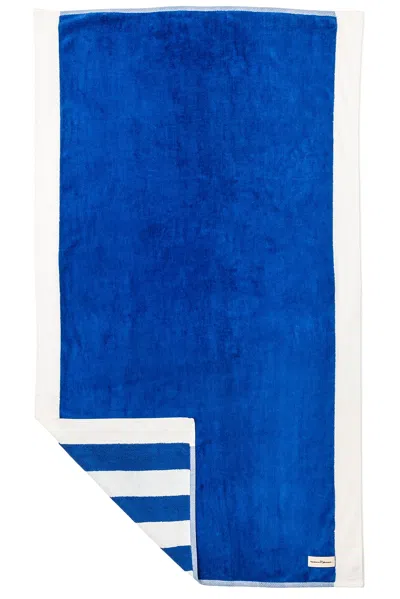 Business & Pleasure Beach Towel In Blue
