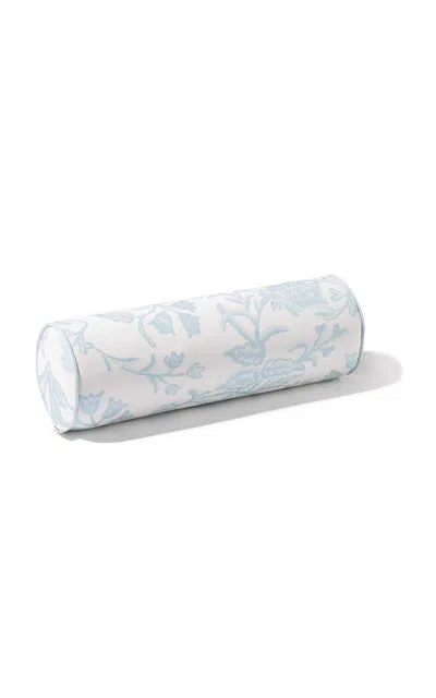 Business & Pleasure - Bolster Pillow - Light Blue