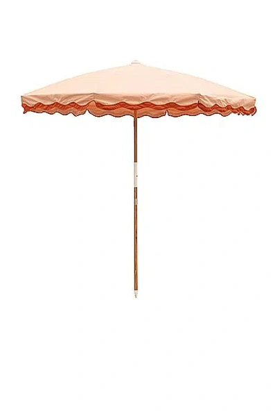 Business & Pleasure Co. Amalfi Umbrella In Riviera Pink