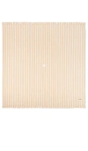 Business & Pleasure Beach Blanket In Monaco Natural Stripe