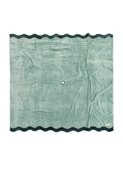 Business & Pleasure Co. Beach Blanket In Riviera Green