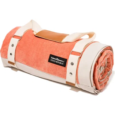 Business & Pleasure Business And Pleasure Co Coco Republic Beach Blanket In Orange
