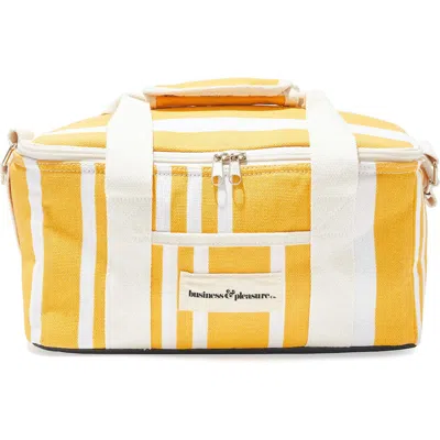 Business & Pleasure Co. Business And Pleasure Co Holiday Cooler In Yellow