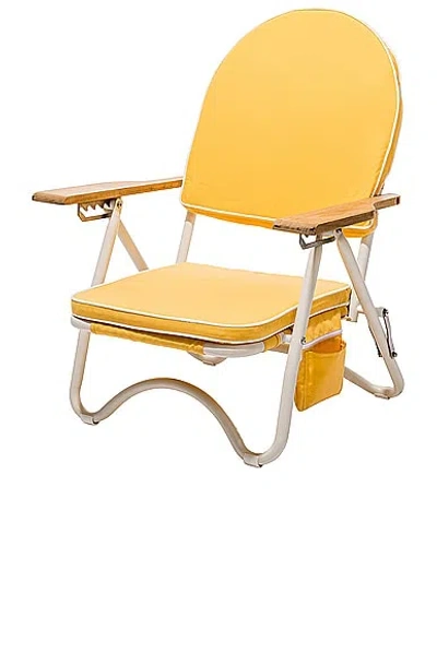 Business & Pleasure Co. Pam Chair In Yellow