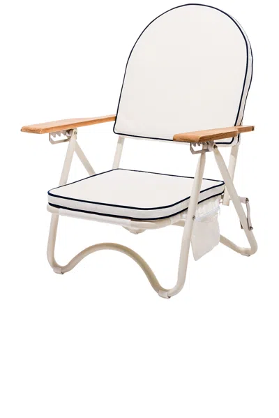 Business & Pleasure Pam Chair In Riviera White