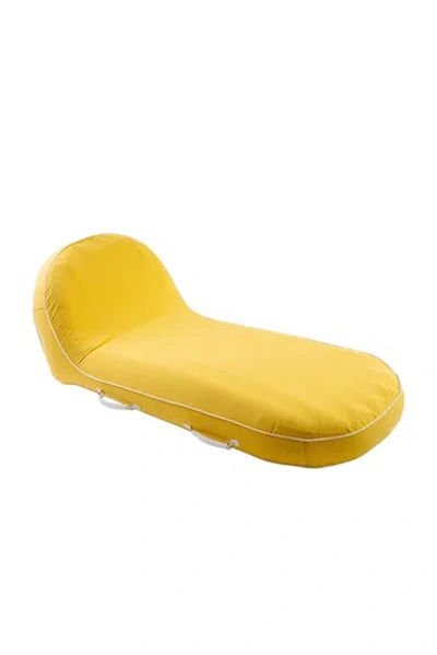 Business & Pleasure Co. Pool Lounger In Yellow