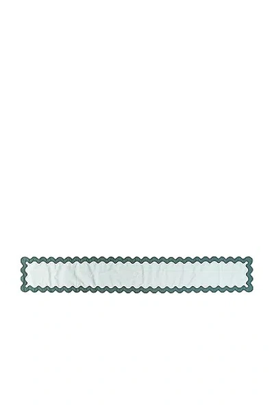 Business & Pleasure Co. Table Runner In Green