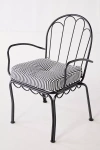 Business & Pleasure The Al Fresco Chair Cushion In Black