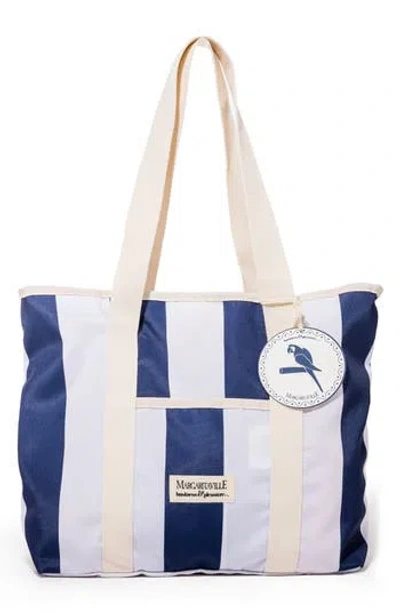Business & Pleasure Business And Pleasure Co Volcano Beach Tote Bag In Blue