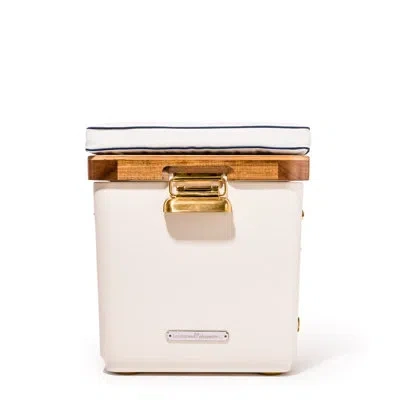 Business & Pleasure Cooler In White,navy