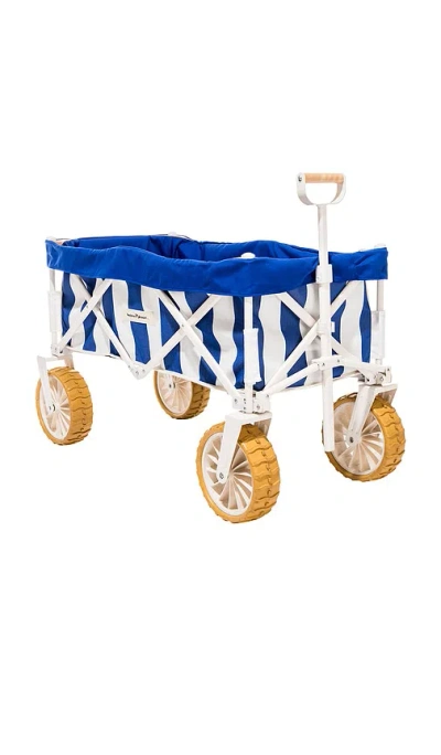 Business & Pleasure Folding Beach Cart In Blue
