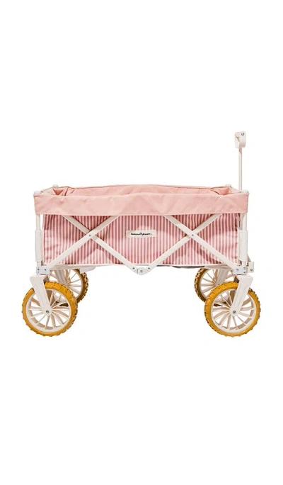 Business & Pleasure Folding Beach Cart In Pink