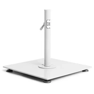 Business & Pleasure Kaete Steel Free Standing Umbrella Base In Antique White