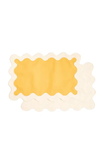 Business & Pleasure Placemat In Multi