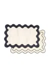 Business & Pleasure Placemat Set Of 4 In Riviera White
