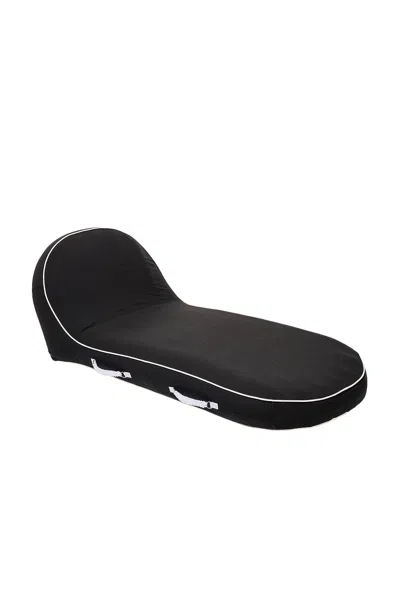 Business & Pleasure Pool Lounger Inflatable In Black