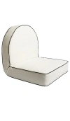 Business & Pleasure Lounge-hose Reclining Pillow Lounger In White