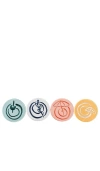 Business & Pleasure Untersetzer-set Riviera Coaster In Blue