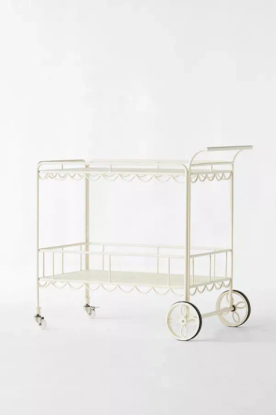 Business & Pleasure The Al Fresco Bar Cart In White