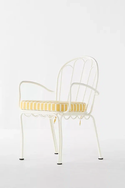 Business & Pleasure The Al Fresco Dining Chair In White