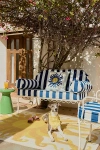 Business & Pleasure The Al Fresco Love Seat Cushion Slipcover Set