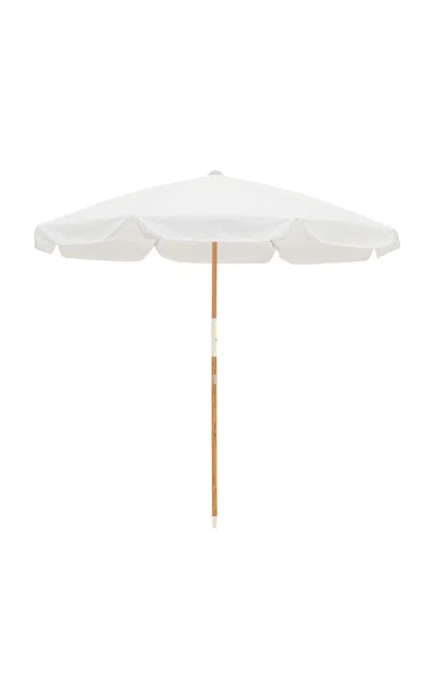 Business & Pleasure The Amalfi Umbrella In White
