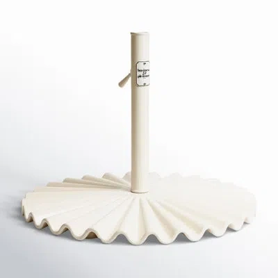 Business & Pleasure The Clamshell Base - 55 Lbs In Antique White