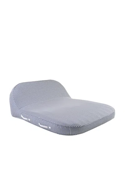Business & Pleasure Xl Pool Lounger Inflatable In Blue